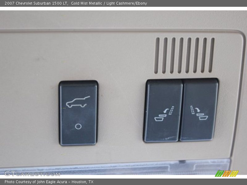 Gold Mist Metallic / Light Cashmere/Ebony 2007 Chevrolet Suburban 1500 LT