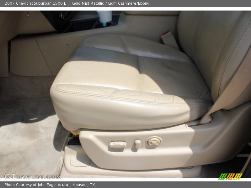 Gold Mist Metallic / Light Cashmere/Ebony 2007 Chevrolet Suburban 1500 LT