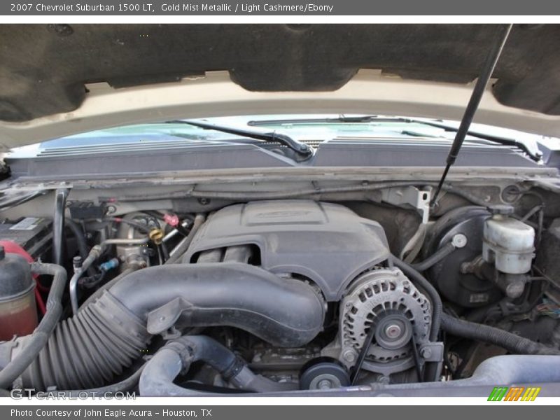 Gold Mist Metallic / Light Cashmere/Ebony 2007 Chevrolet Suburban 1500 LT