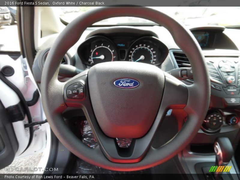  2016 Fiesta S Sedan Steering Wheel