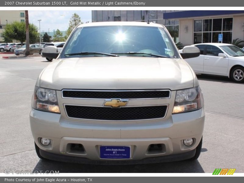 Gold Mist Metallic / Light Cashmere/Ebony 2007 Chevrolet Suburban 1500 LT