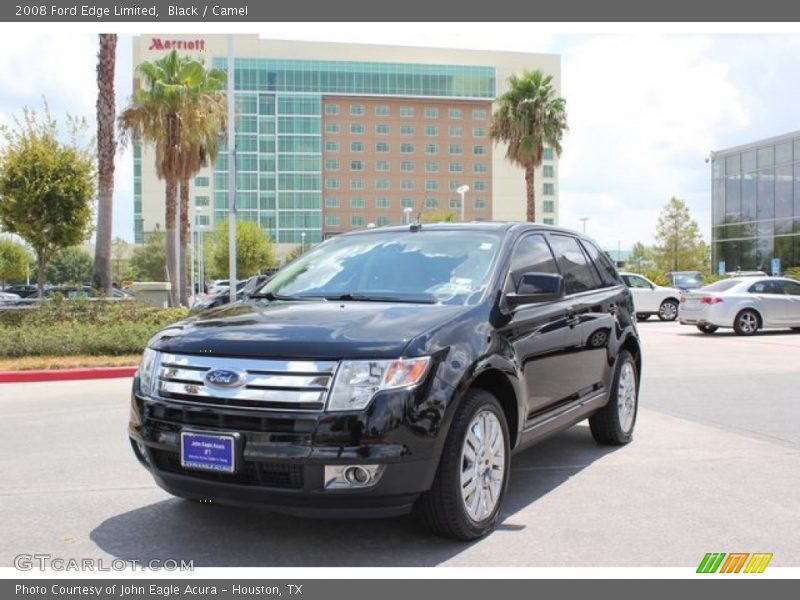 Black / Camel 2008 Ford Edge Limited