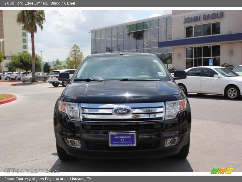 Black / Camel 2008 Ford Edge Limited