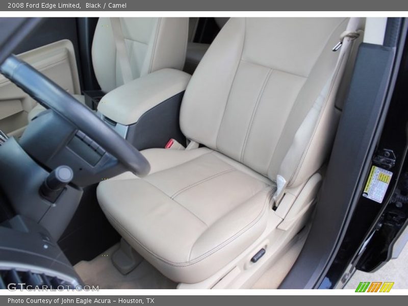 Black / Camel 2008 Ford Edge Limited