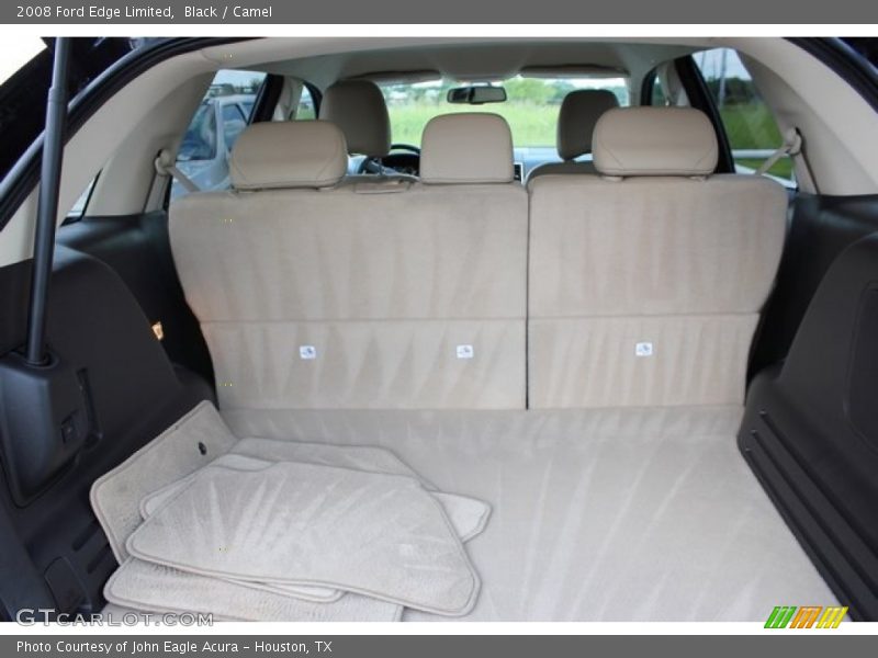 Black / Camel 2008 Ford Edge Limited