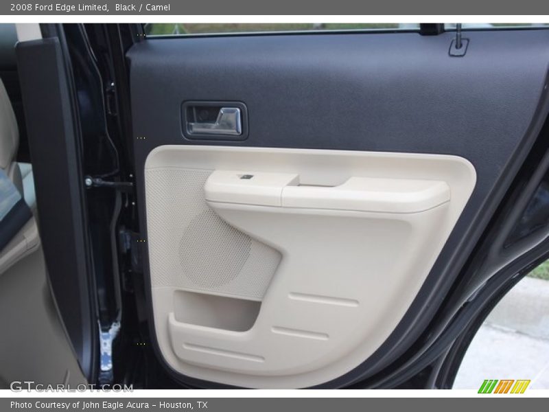Black / Camel 2008 Ford Edge Limited