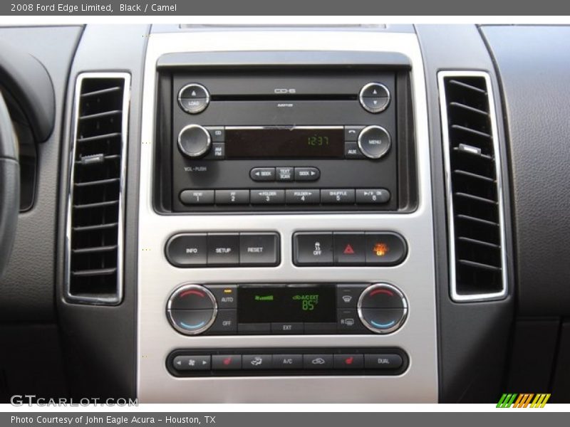 Black / Camel 2008 Ford Edge Limited
