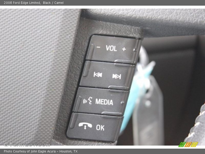 Black / Camel 2008 Ford Edge Limited