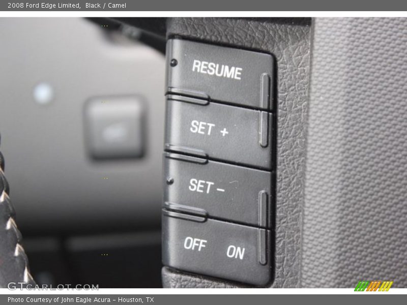 Black / Camel 2008 Ford Edge Limited