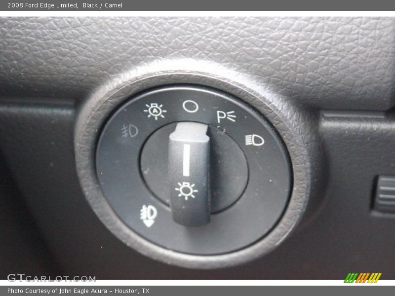 Black / Camel 2008 Ford Edge Limited