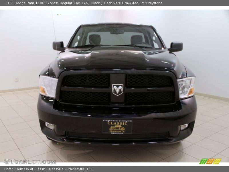 Black / Dark Slate Gray/Medium Graystone 2012 Dodge Ram 1500 Express Regular Cab 4x4