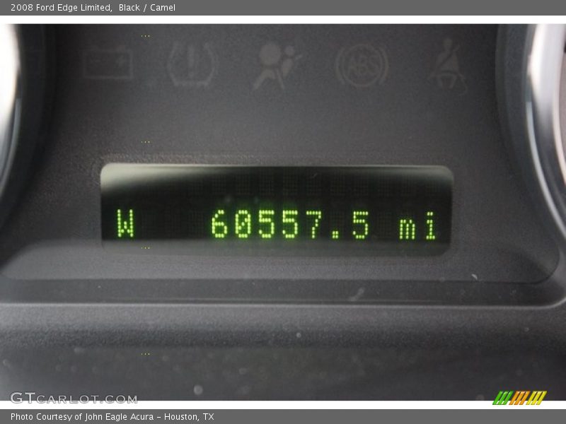 Black / Camel 2008 Ford Edge Limited