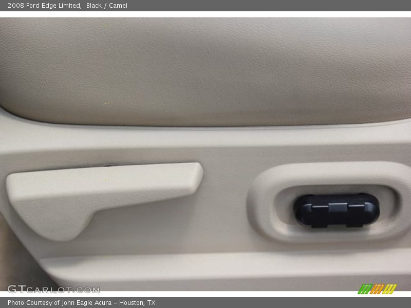Black / Camel 2008 Ford Edge Limited