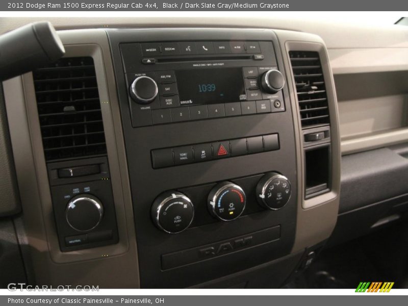 Black / Dark Slate Gray/Medium Graystone 2012 Dodge Ram 1500 Express Regular Cab 4x4