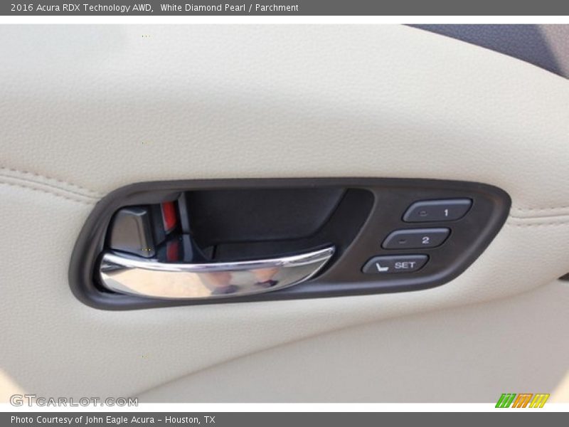 White Diamond Pearl / Parchment 2016 Acura RDX Technology AWD