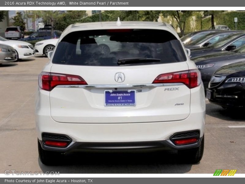 White Diamond Pearl / Parchment 2016 Acura RDX Technology AWD