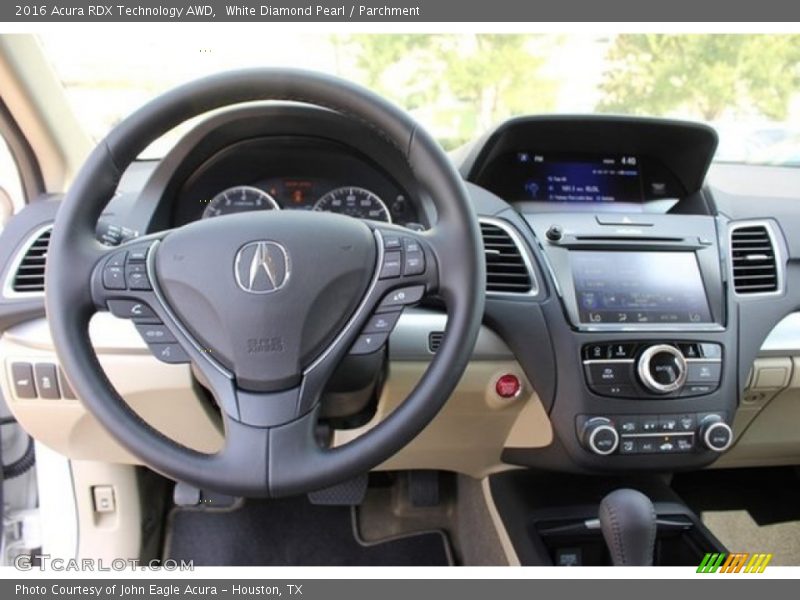 White Diamond Pearl / Parchment 2016 Acura RDX Technology AWD