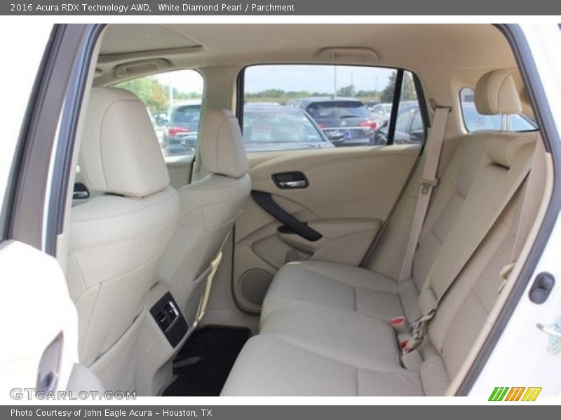 White Diamond Pearl / Parchment 2016 Acura RDX Technology AWD