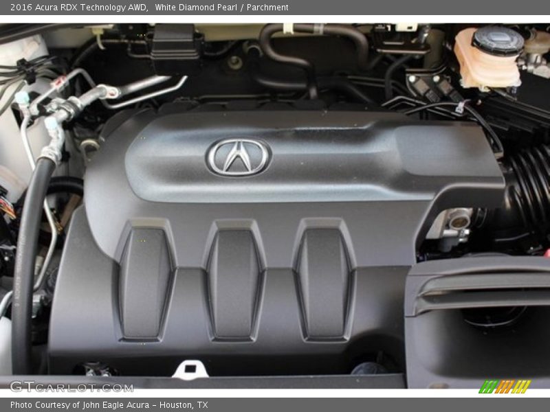 White Diamond Pearl / Parchment 2016 Acura RDX Technology AWD