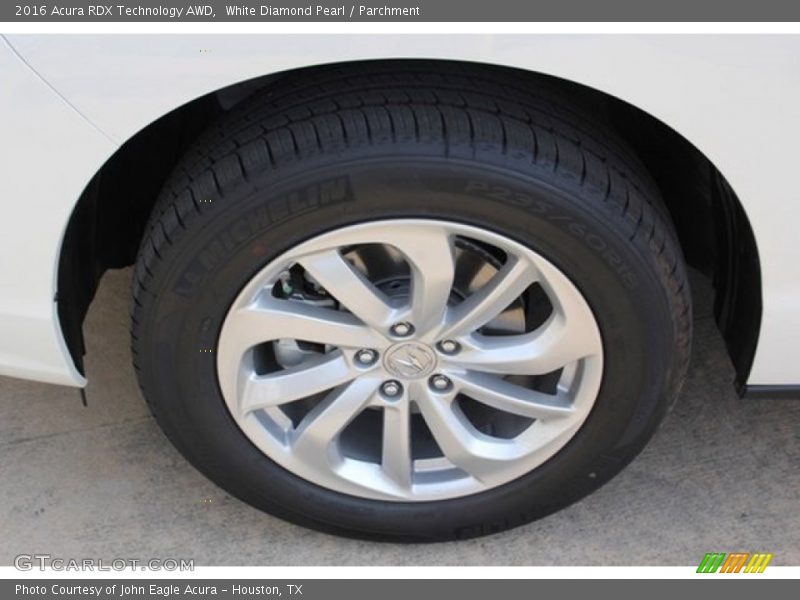White Diamond Pearl / Parchment 2016 Acura RDX Technology AWD