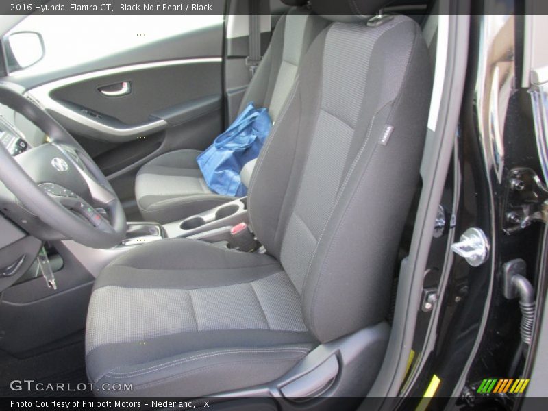 Black Noir Pearl / Black 2016 Hyundai Elantra GT