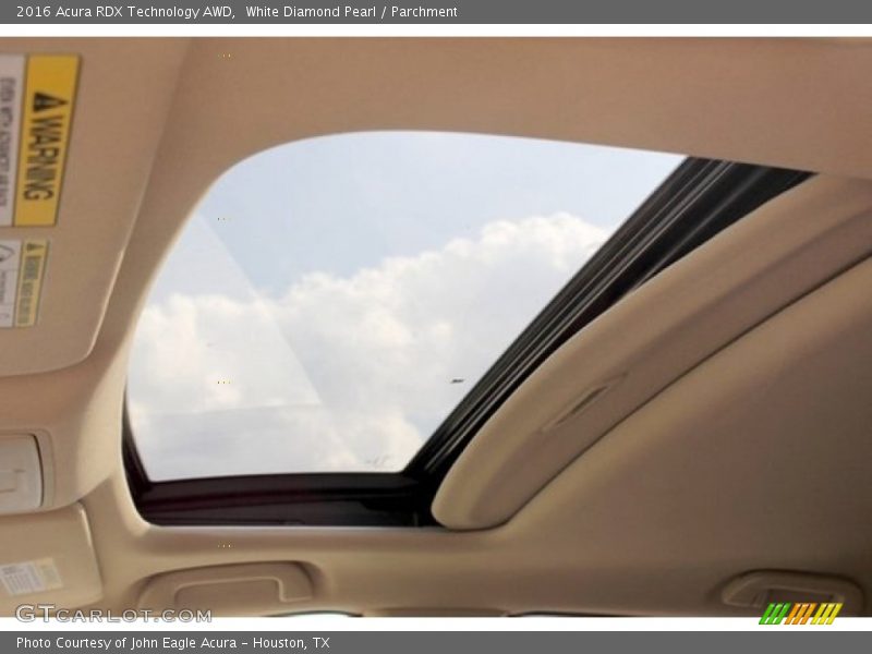 White Diamond Pearl / Parchment 2016 Acura RDX Technology AWD