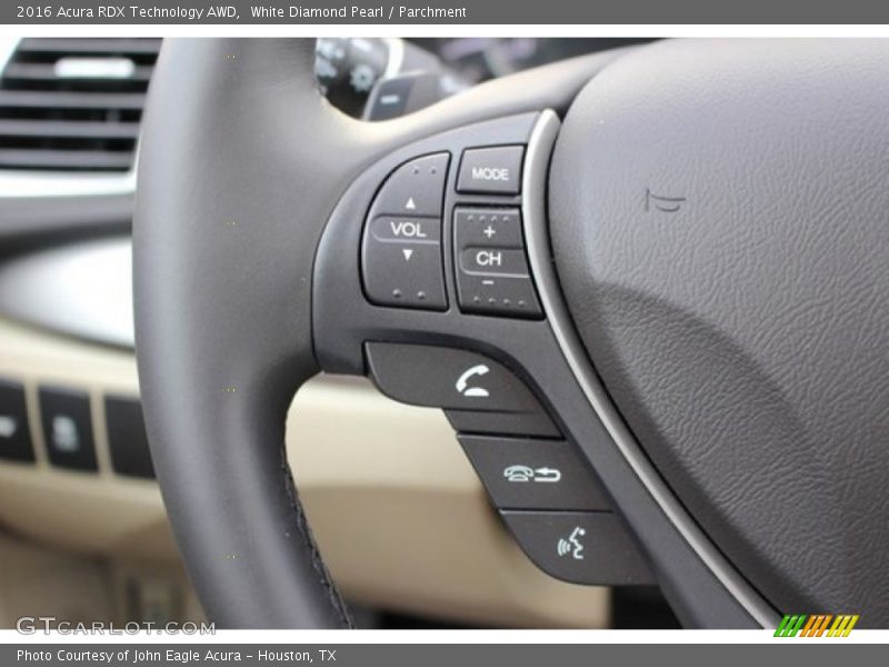 White Diamond Pearl / Parchment 2016 Acura RDX Technology AWD