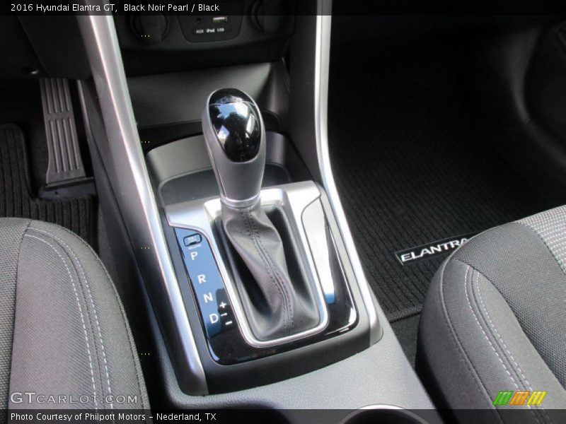 Black Noir Pearl / Black 2016 Hyundai Elantra GT