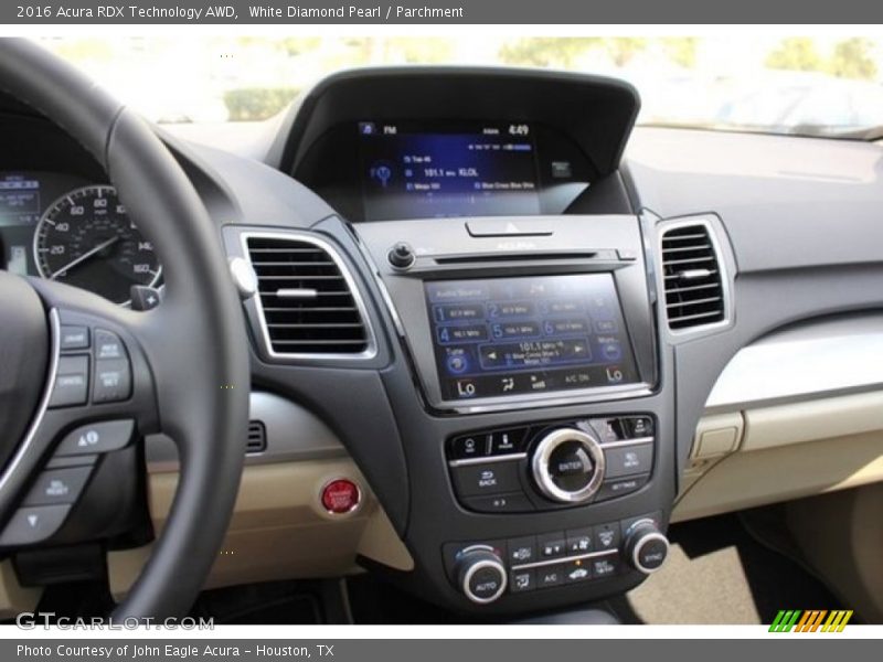 White Diamond Pearl / Parchment 2016 Acura RDX Technology AWD