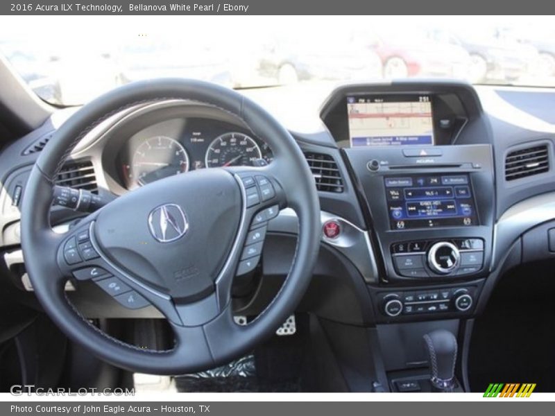 Bellanova White Pearl / Ebony 2016 Acura ILX Technology