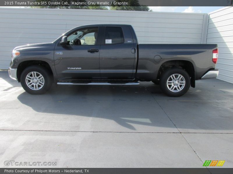 Magnetic Gray Metallic / Graphite 2015 Toyota Tundra SR5 Double Cab