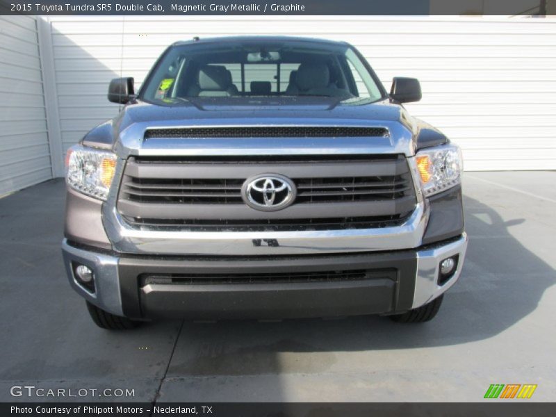 Magnetic Gray Metallic / Graphite 2015 Toyota Tundra SR5 Double Cab