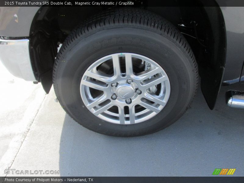 Magnetic Gray Metallic / Graphite 2015 Toyota Tundra SR5 Double Cab