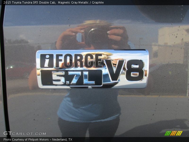 Magnetic Gray Metallic / Graphite 2015 Toyota Tundra SR5 Double Cab