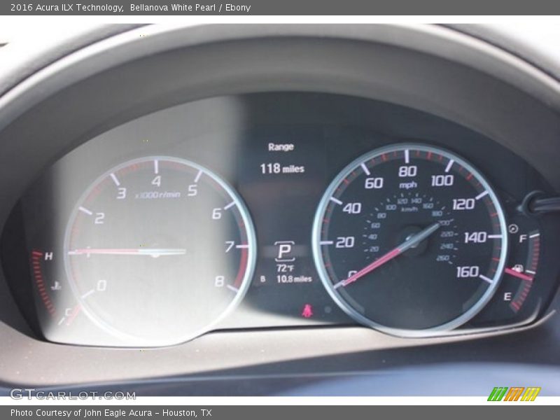 Bellanova White Pearl / Ebony 2016 Acura ILX Technology