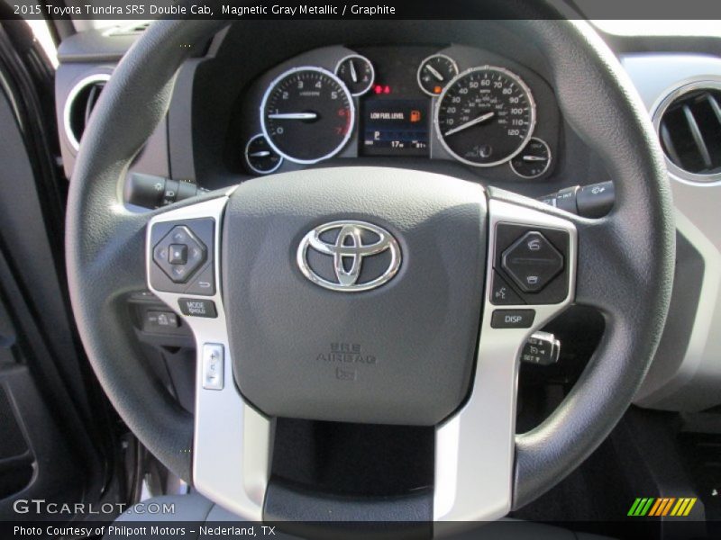 Magnetic Gray Metallic / Graphite 2015 Toyota Tundra SR5 Double Cab