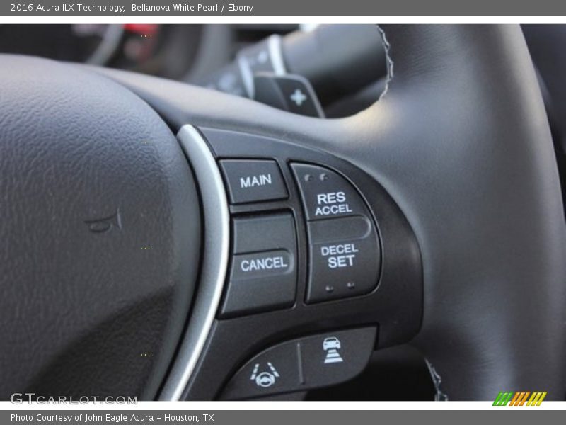 Bellanova White Pearl / Ebony 2016 Acura ILX Technology