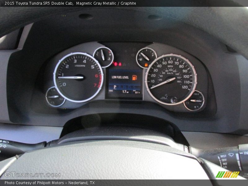 Magnetic Gray Metallic / Graphite 2015 Toyota Tundra SR5 Double Cab