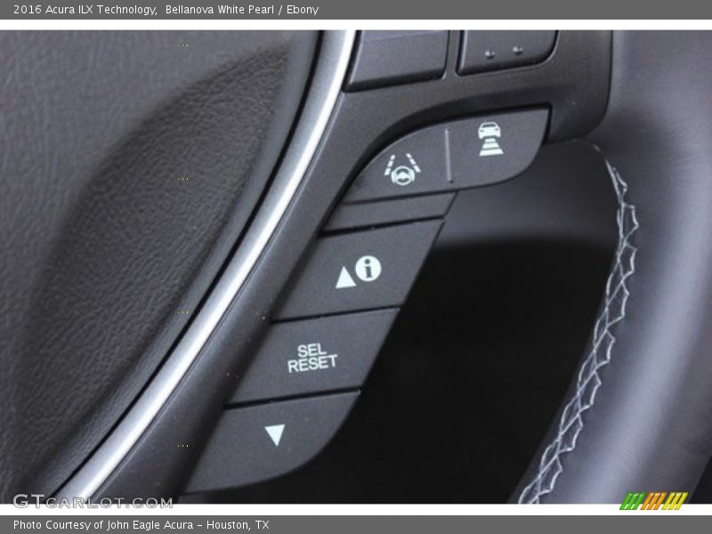 Bellanova White Pearl / Ebony 2016 Acura ILX Technology