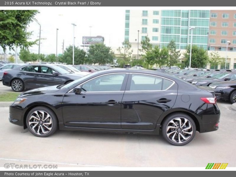 Crystal Black Pearl / Ebony 2016 Acura ILX Technology