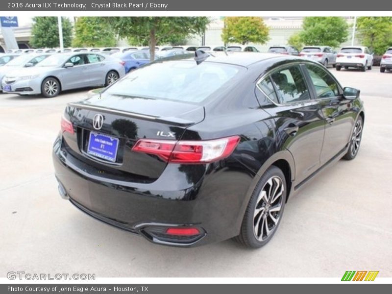 Crystal Black Pearl / Ebony 2016 Acura ILX Technology