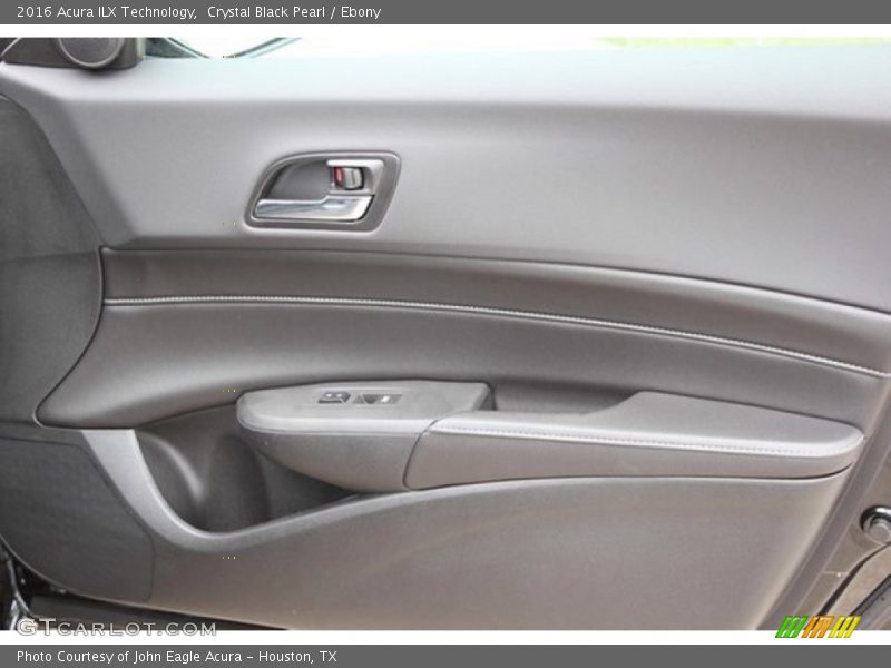 Crystal Black Pearl / Ebony 2016 Acura ILX Technology