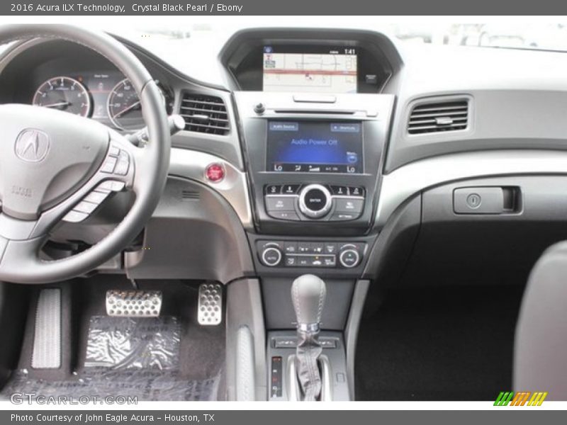 Crystal Black Pearl / Ebony 2016 Acura ILX Technology