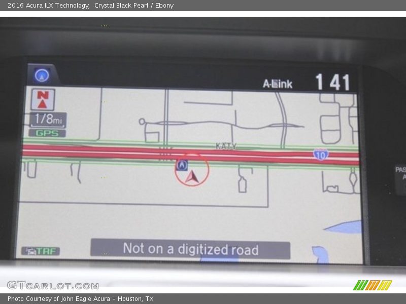 Crystal Black Pearl / Ebony 2016 Acura ILX Technology