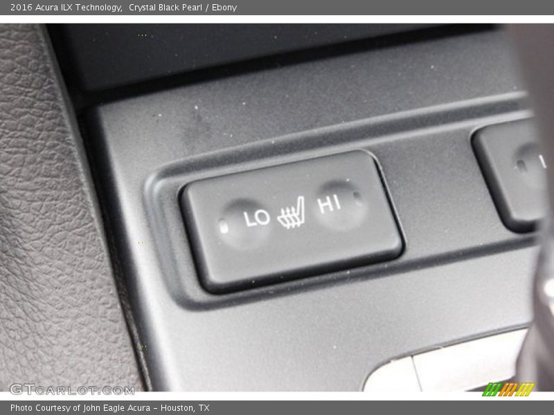 Crystal Black Pearl / Ebony 2016 Acura ILX Technology
