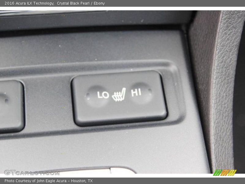 Crystal Black Pearl / Ebony 2016 Acura ILX Technology