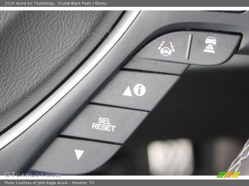 Crystal Black Pearl / Ebony 2016 Acura ILX Technology