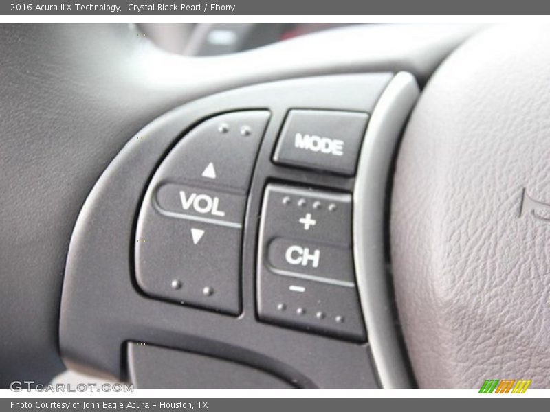 Crystal Black Pearl / Ebony 2016 Acura ILX Technology