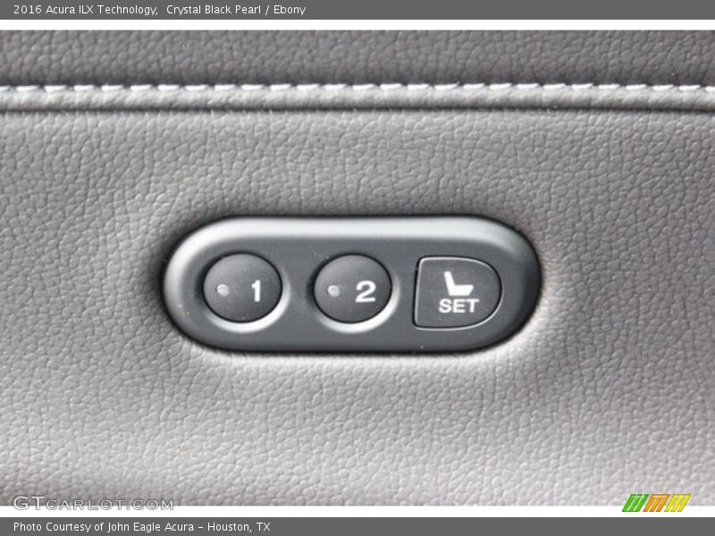 Crystal Black Pearl / Ebony 2016 Acura ILX Technology