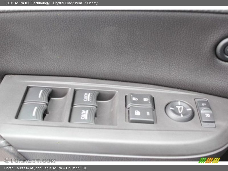 Crystal Black Pearl / Ebony 2016 Acura ILX Technology